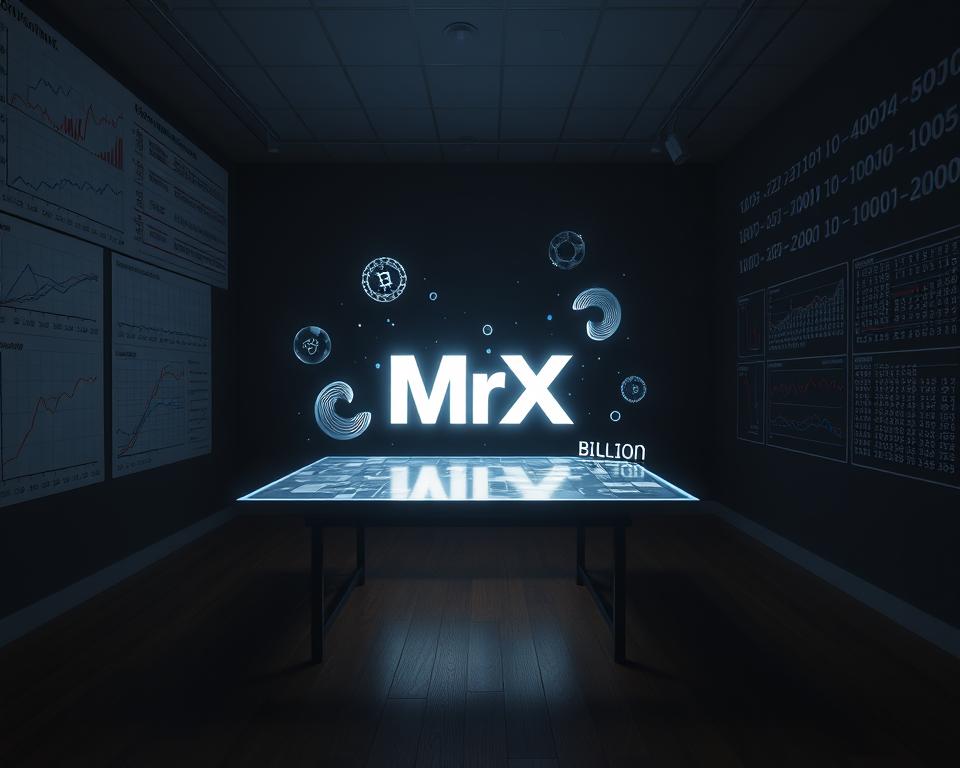 A dimly lit room, the walls adorned with charts and graphs depicting numerical values of astronomical proportions. In the center, a large, illuminated table displays a holographic projection of the MrX logo, surrounded by floating data visualizations representing the concepts of billion, trillion, and quadrillion. The light casts a contemplative glow, inviting the viewer to pause and ponder the sheer scale and complexity of these numerical values. The scene evokes a sense of awe and the challenge of comprehending such immense magnitudes, mirroring the subject of the article's section on "Challenges in Comprehending Large Values". A dimly lit room, the walls adorned with charts and graphs depicting numerical values of astronomical proportions. In the center, a large, illuminated table displays a holographic projection of the MrX logo, surrounded by floating data visualizations representing the concepts of billion, trillion, and quadrillion. The light casts a contemplative glow, inviting the viewer to pause and ponder the sheer scale and complexity of these numerical values. The scene evokes a sense of awe and the challenge of comprehending such immense magnitudes, mirroring the subject of the article's section on "Challenges in Comprehending Large Values".