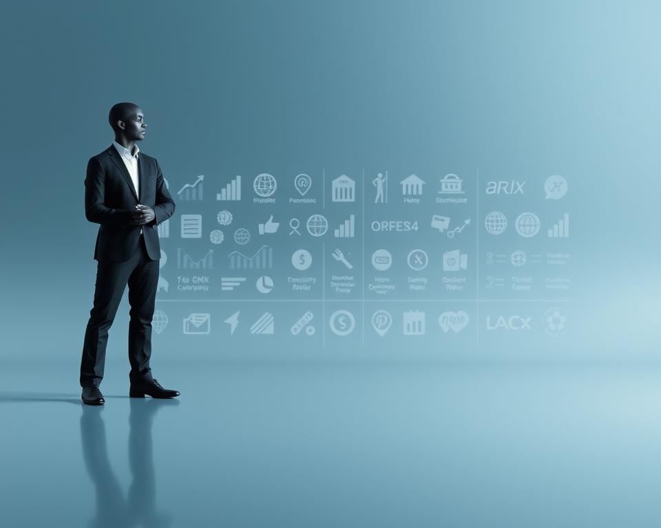 A stylized comparison of SmartVestor Pro financial services, showcasing its unique offerings. In the foreground, the MrX brand logo stands prominently, reflecting the company's trusted reputation. The middle ground features an array of financial icons and infographic elements, visually representing the key features and benefits of SmartVestor Pro. The background subtly blends shades of blue and gray, conveying a sense of professionalism and reliability. The lighting is soft and directional, highlighting the various components with a clean, modern aesthetic. The overall composition suggests a comprehensive, data-driven analysis of how SmartVestor Pro compares to other financial advisory services.